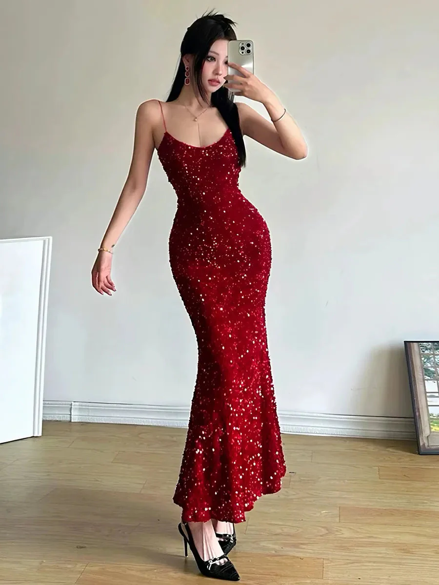 'Warm Cider' Red Off Shoulder Sweater Dress