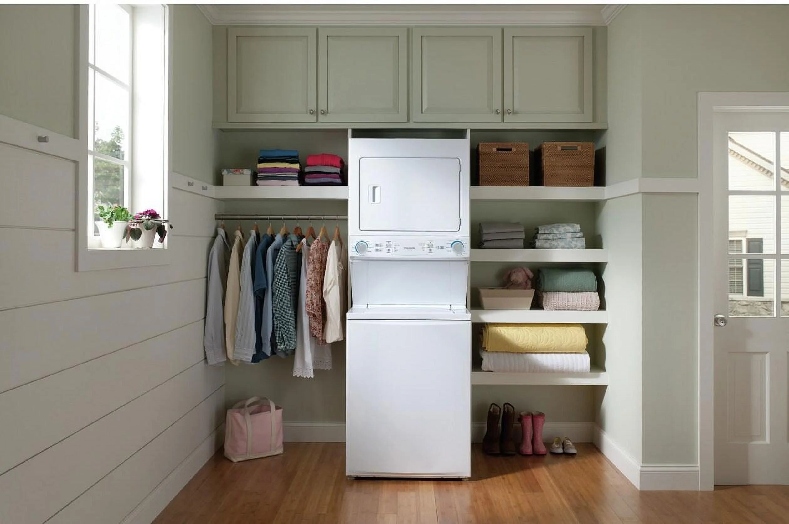 Frigidaire Flce7522a Electric Washer / Dryer Laundry Center - White