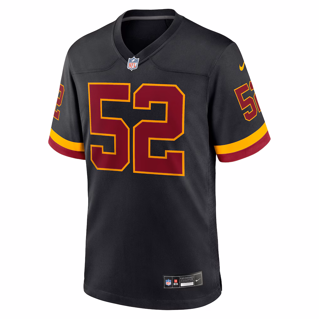 Men's Washington Commanders Sonny Styles Nike Black Jersey
