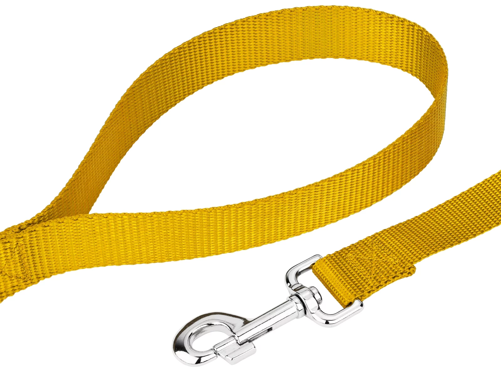 Country Brook Petz? 5/8 inch Nylon Dog Leash - Gold, 6 Foot - Curated Treasures Market