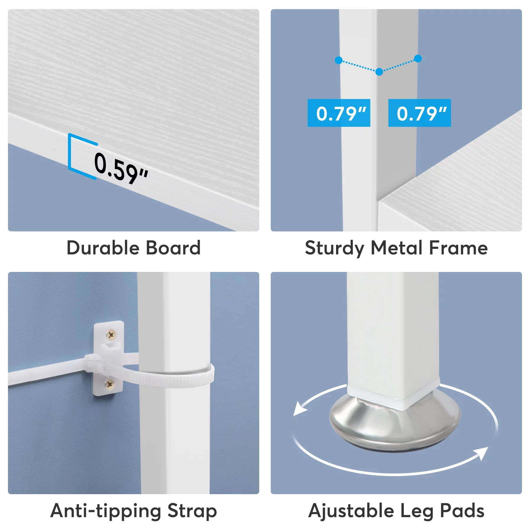 Tribesigns 6 Tier Etagere Bookcase, 71 Inch Industrial Bookshelf, Free Standing Open Book Shelves Storage Display Shelf, Wood Shelving Units Organizer Rack - Curated Treasures Market