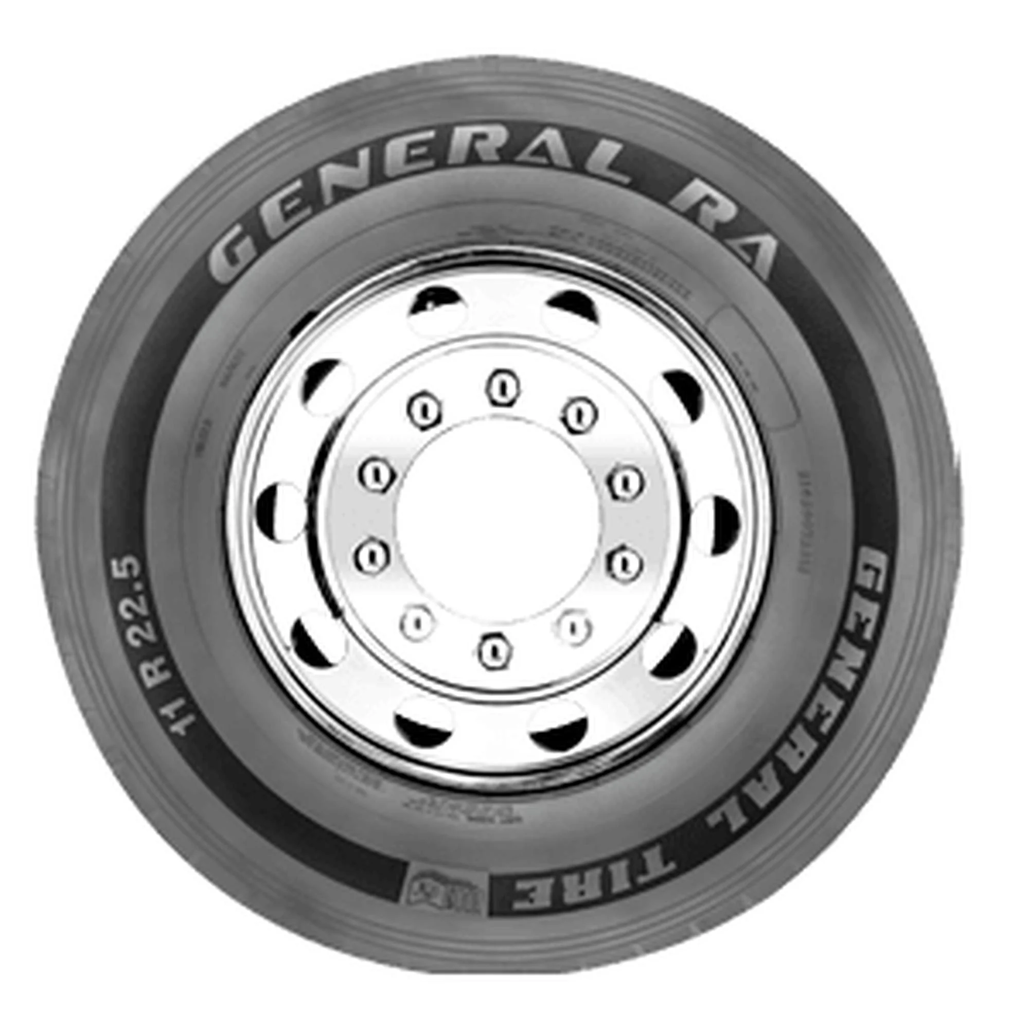 General RA 11R24.5 149L H Commercial Tire