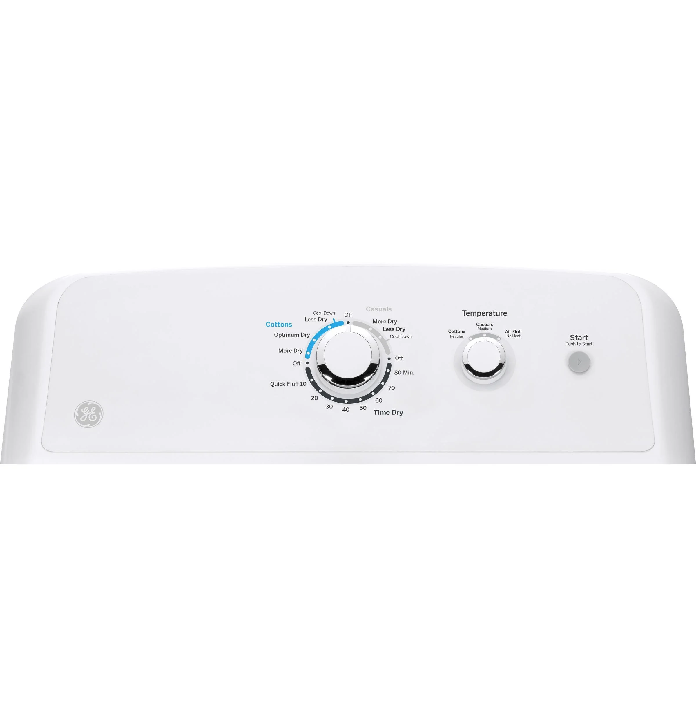 Ge Gtd33eak 27 Wide 7.2 Cu. Ft. Electric Dryer - White