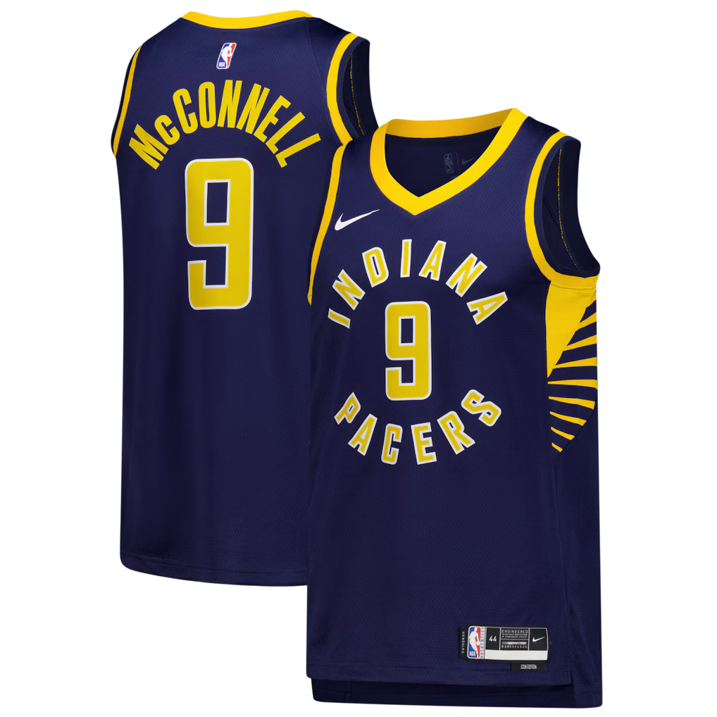 Unisex Indiana Pacers T.J. McConnell Nike Navy Swingman Jersey - Icon Edition
