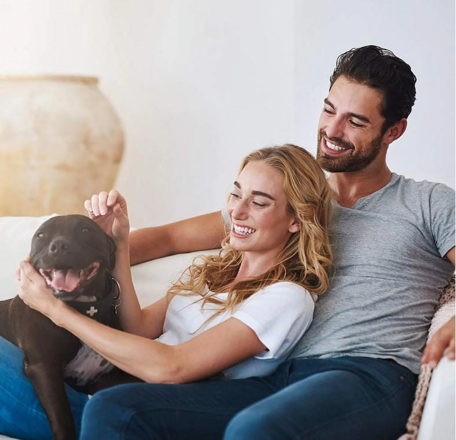 BestPet Blue Skin 4 Wheels Posh Pet Stroller with Cup Holder - Curated Treasures Market