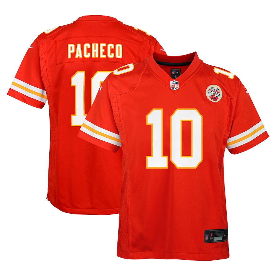 Youth Kansas City Chiefs Isiah Pacheco Nike Red Game Jersey