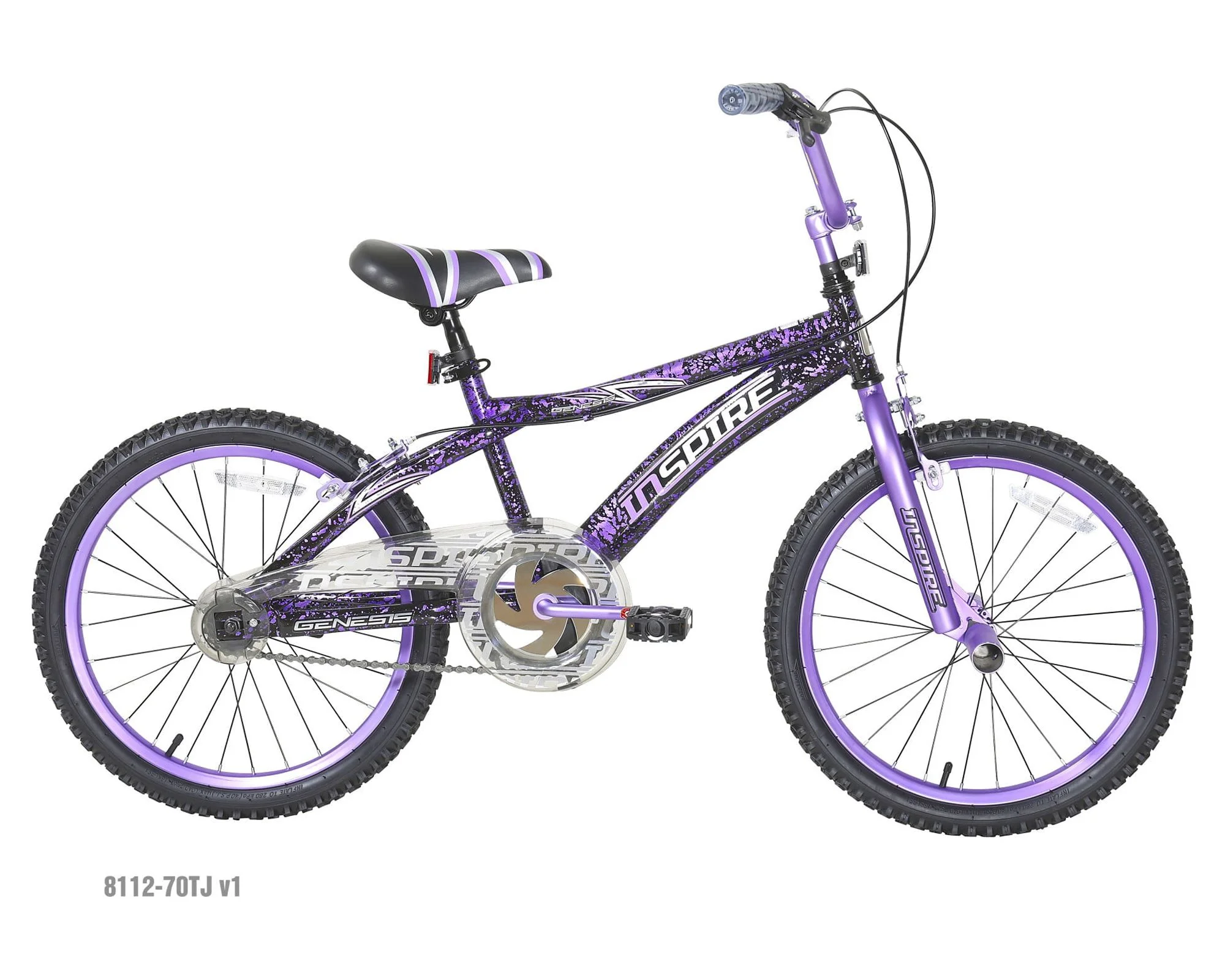 Dynacraft Genesis 20-Inch Girls BMX Bike For Age 7-14 Years