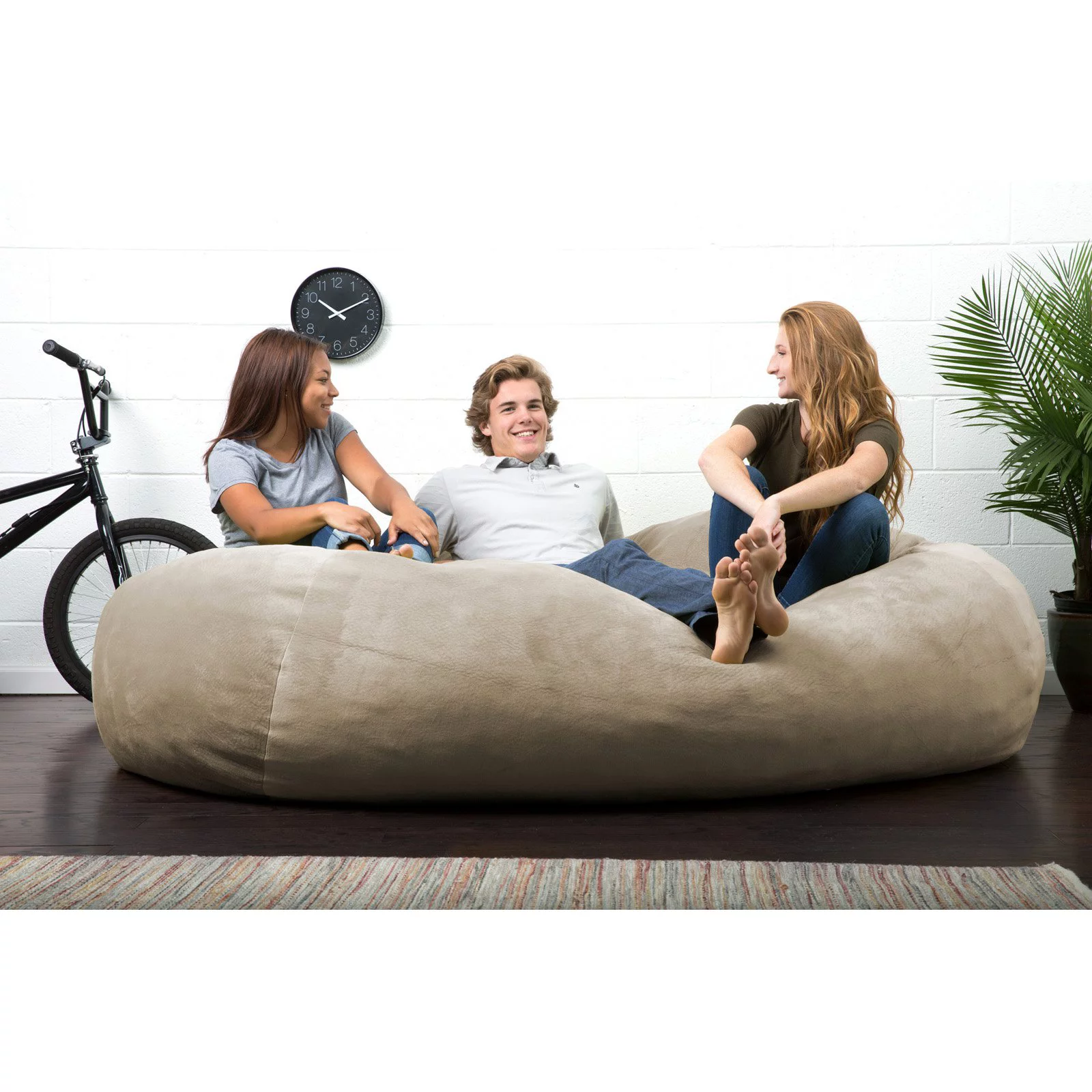 Big Joe XXL Fuf, Black Ripple - Curated Treasures Market