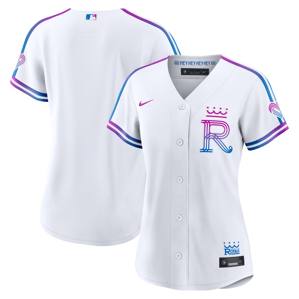 Women's Kansas City Royals Nike White 2026 City Connect Stadium Jersey