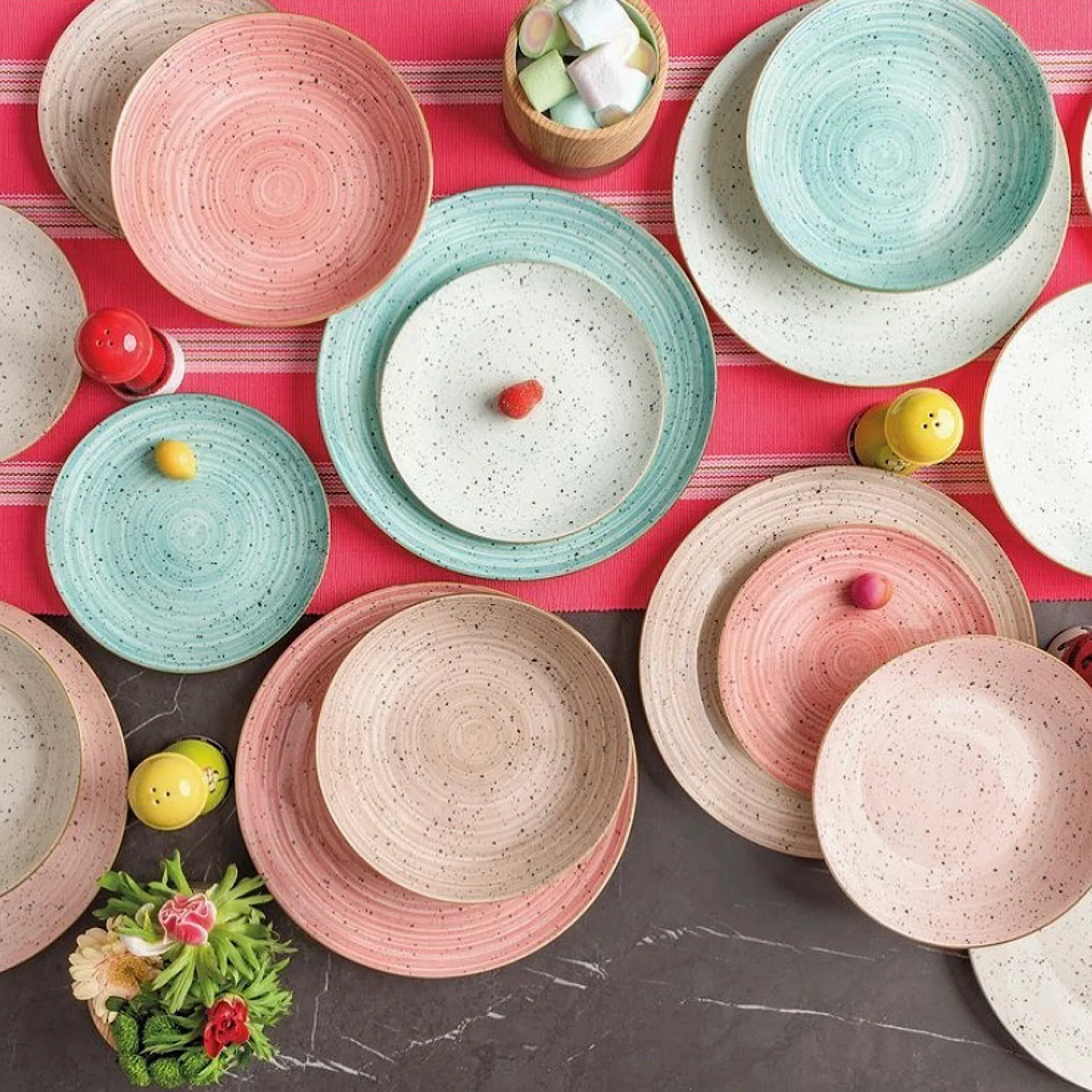 Pepper Bamboo Dinner Set 18 pcs