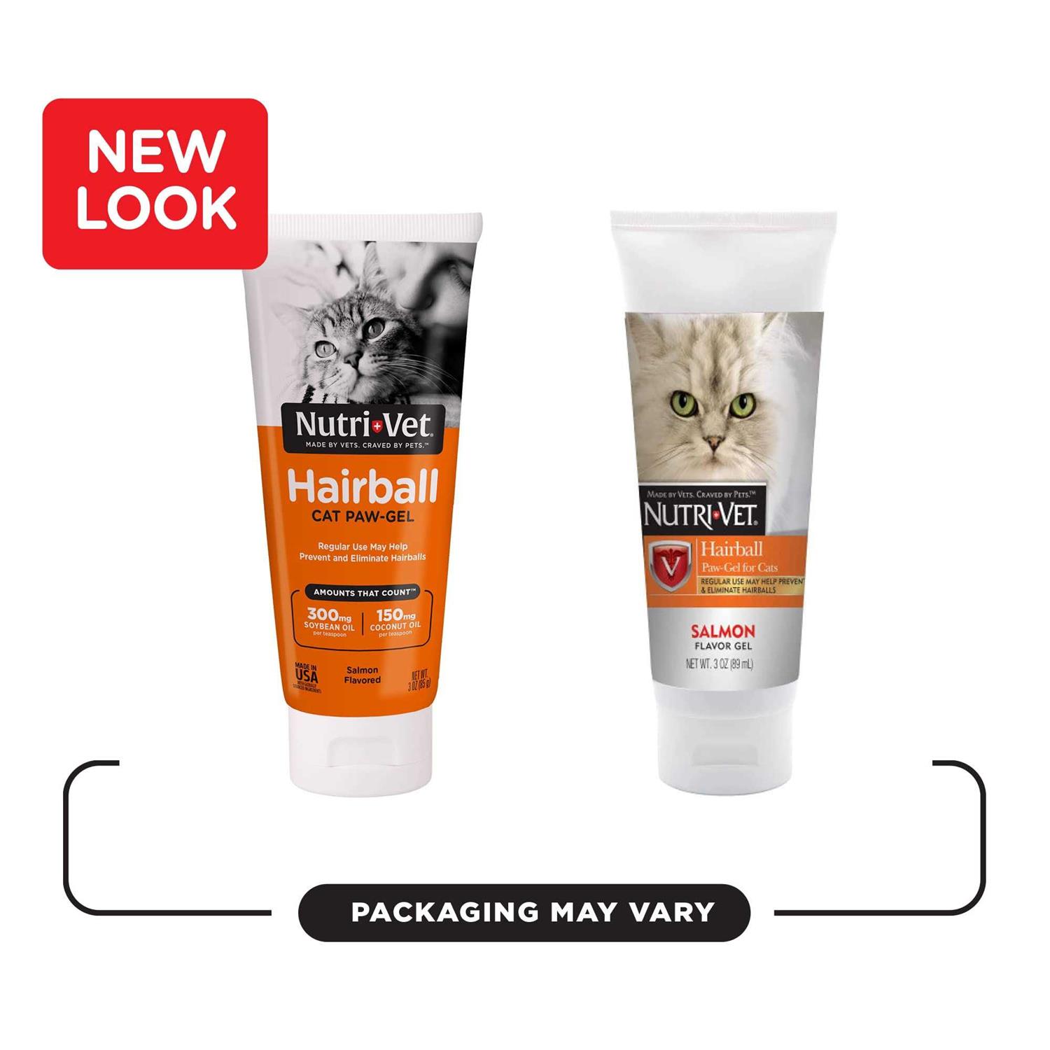Nutri-Vet Hairball Paw Gel Salmon