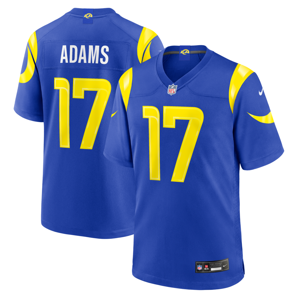 Men's Los Angeles Rams Davante Adams Nike Royal Team Game Player Jersey