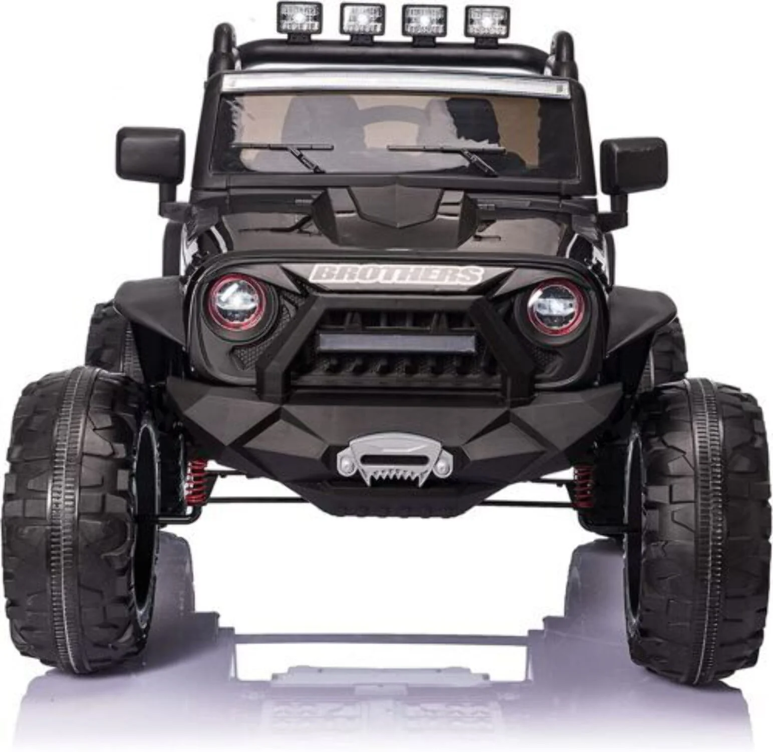 2-Seater Kids Electric Ride-On Truck with Parental Remote Control - 24V Powered - Curated Treasures Market