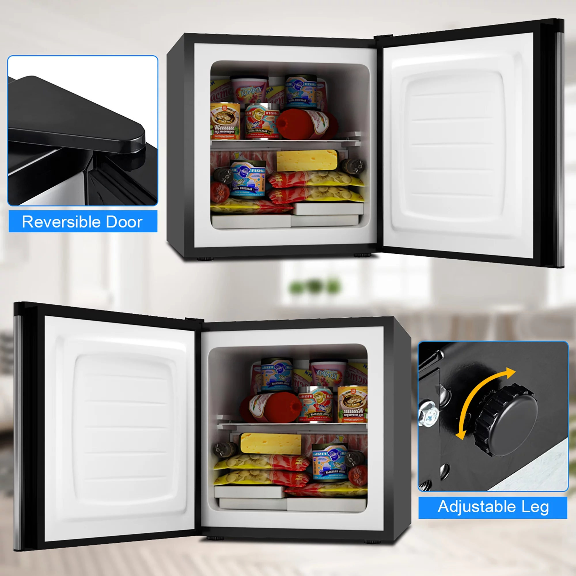 STAKOL 1.1 cu.ft. Compact Single Door Mini Upright Freezer ( Not sold to consumers located in California)