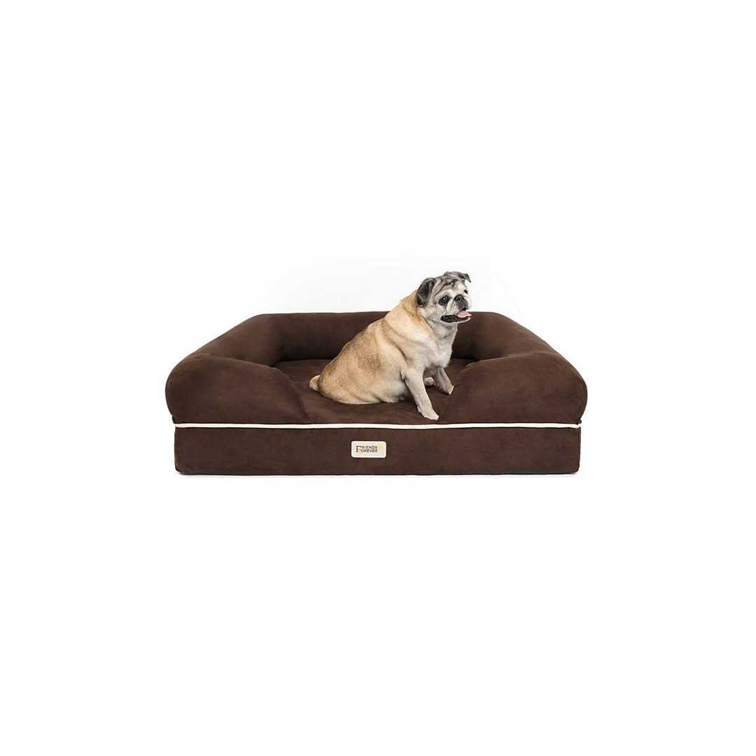Friends Forever Memory-Foam Orthopedic Dog Bed
