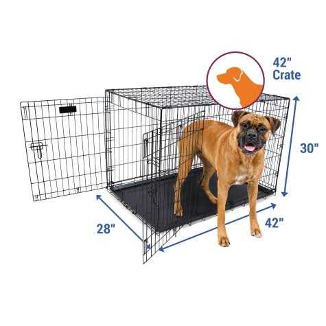 Kennel 2 Door Training Retreat Wire Petmate