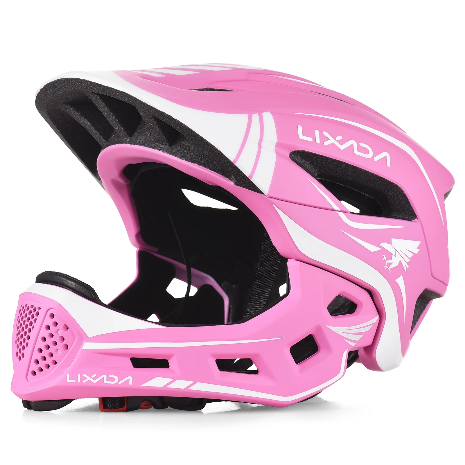 Lixada Kids Detachable Full Face Helmet Children Sports Safety Bike Helmet Protective Gear for Cycling Skateboarding Roller Skating - Curated Treasures Market