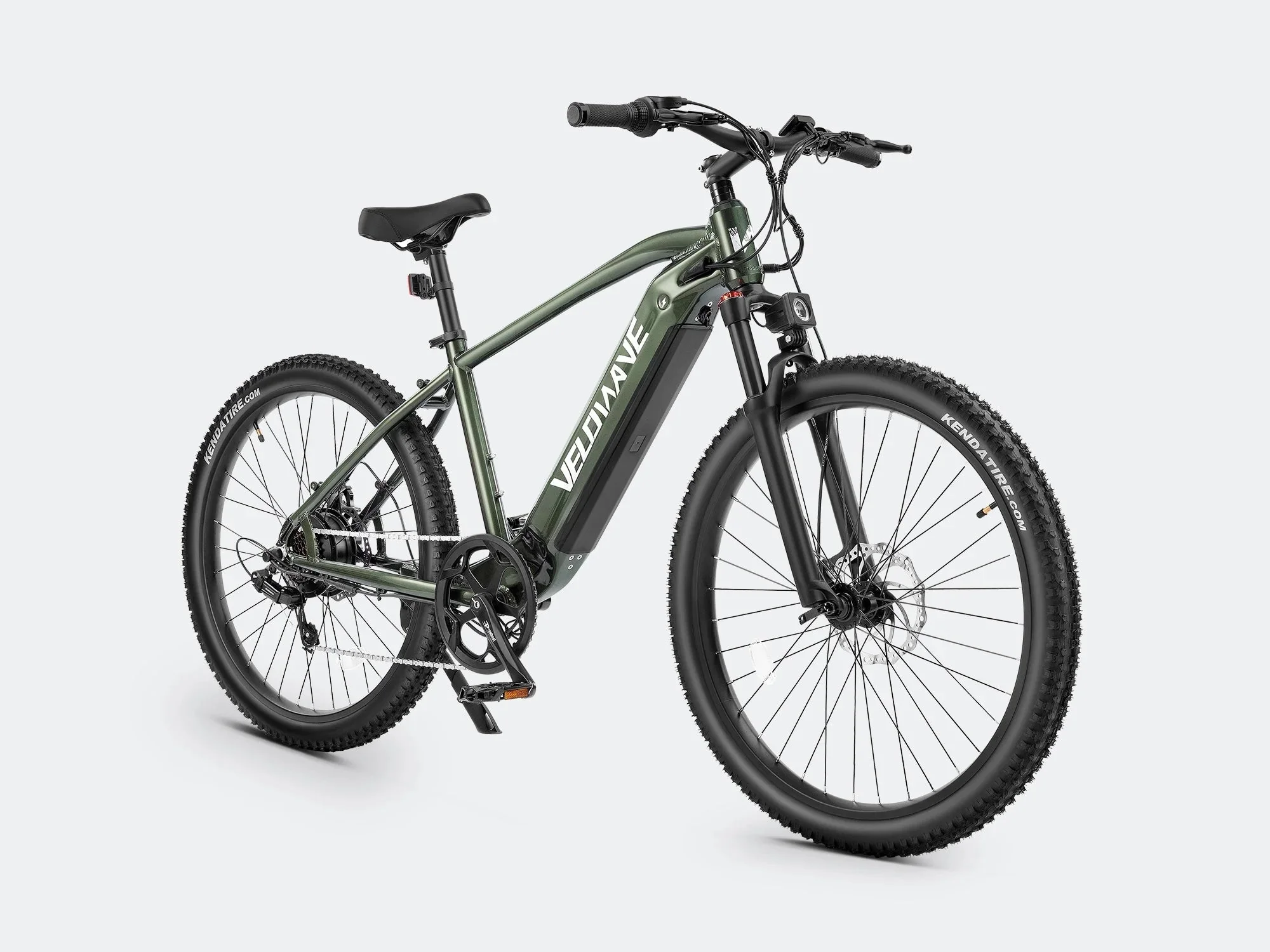 VELOWAVE Electric Mountain Bike for Adults 48V 15Ah Removable LG Cells Battery 25MPH E Bike 500W Motor 27.5'' Ebike Shimano 7-Speed - Curated Treasures Market