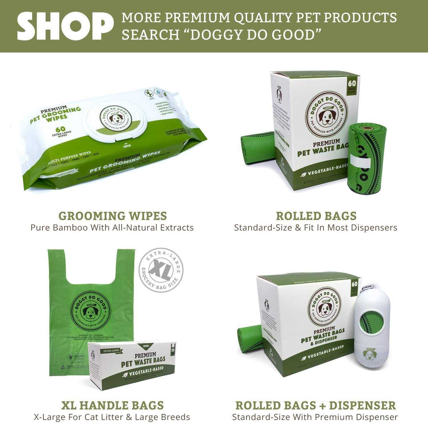 Doggy Do Good Poop Bags Dog Waste Bags Unscented