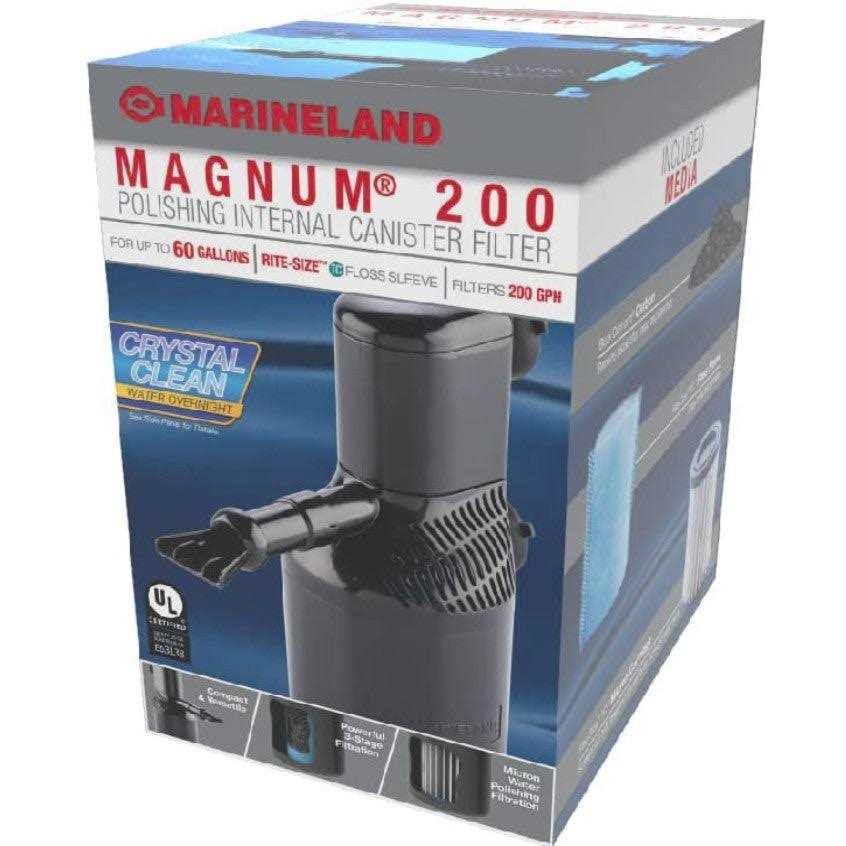 Marineland Magnum 200 Polishing Internal Canister Filter