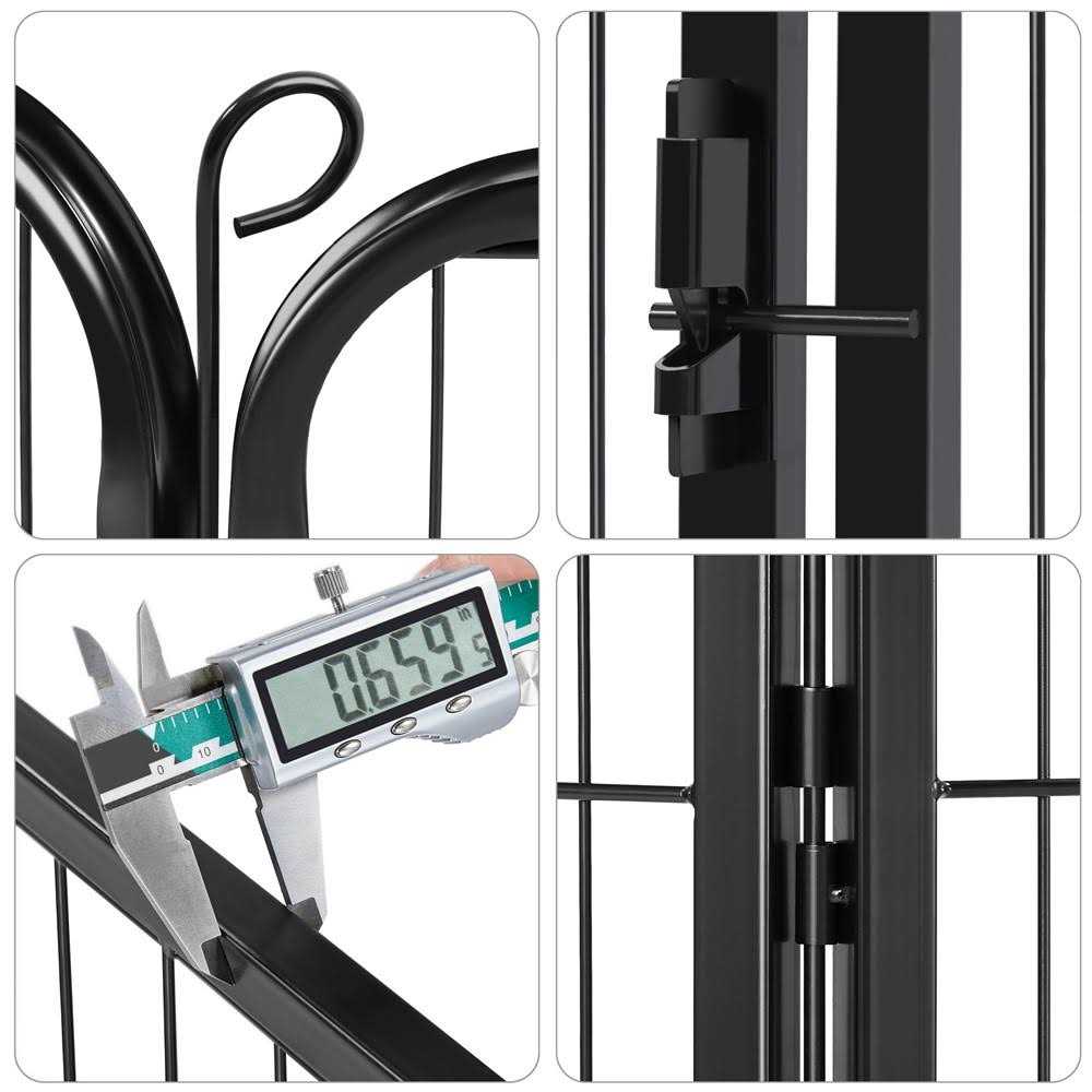 Yaheetech Panels Metal Dog Playpen