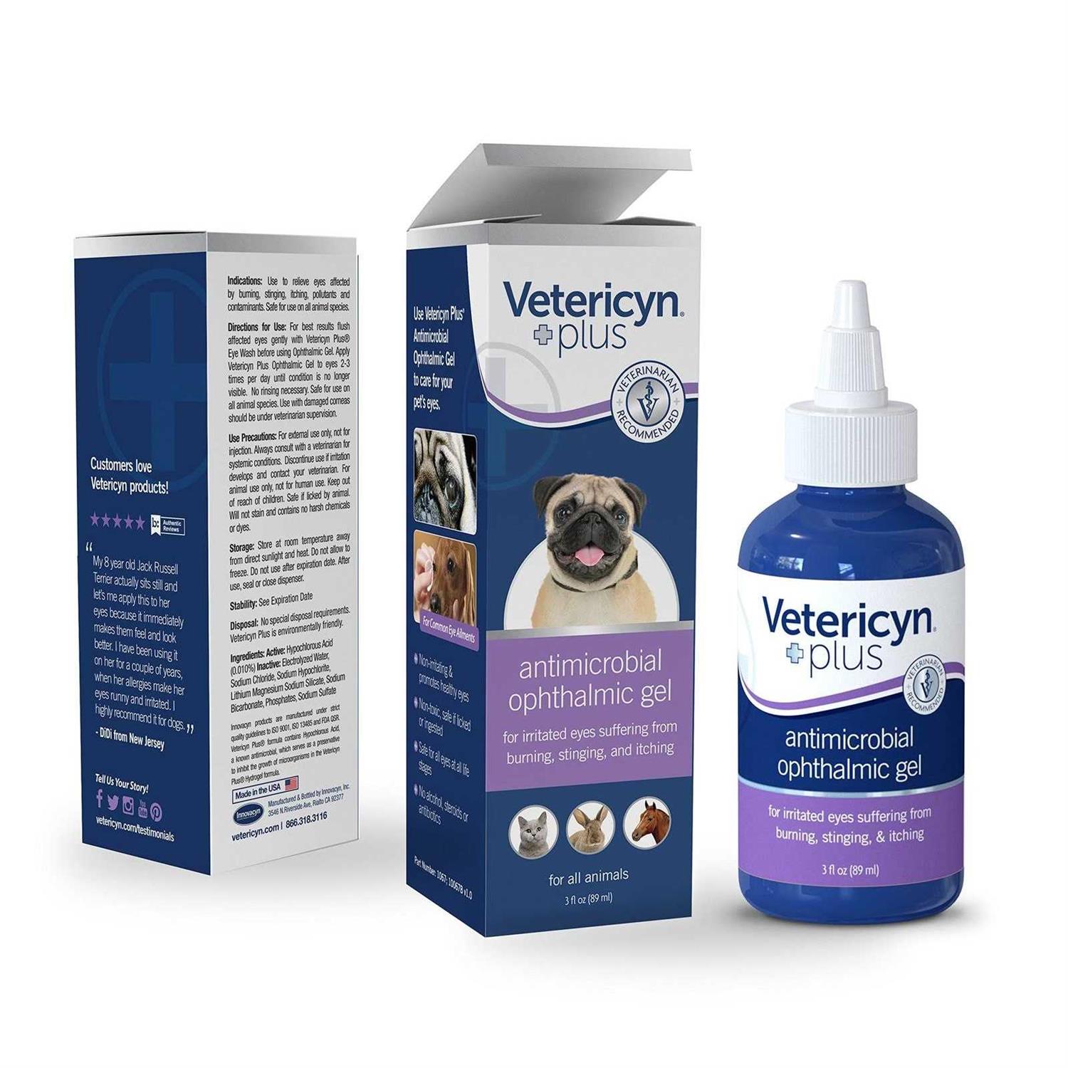 Vetericyn Ophthalmic Gel