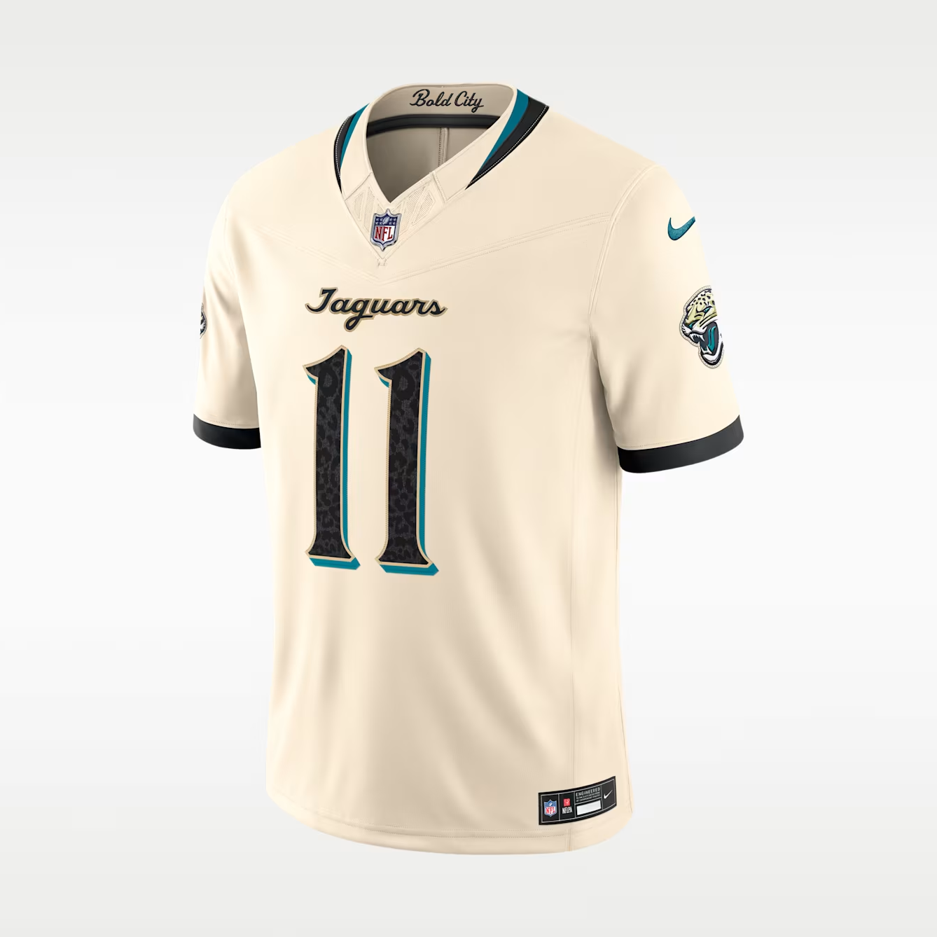 Men's Parker Washington Jacksonville Jaguars Vapor F.U.S.E. Stitched Limited Jersey