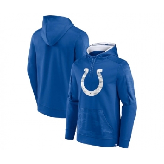 Men's Indianapolis Colts Royal On The Ball Pullover Hoodie