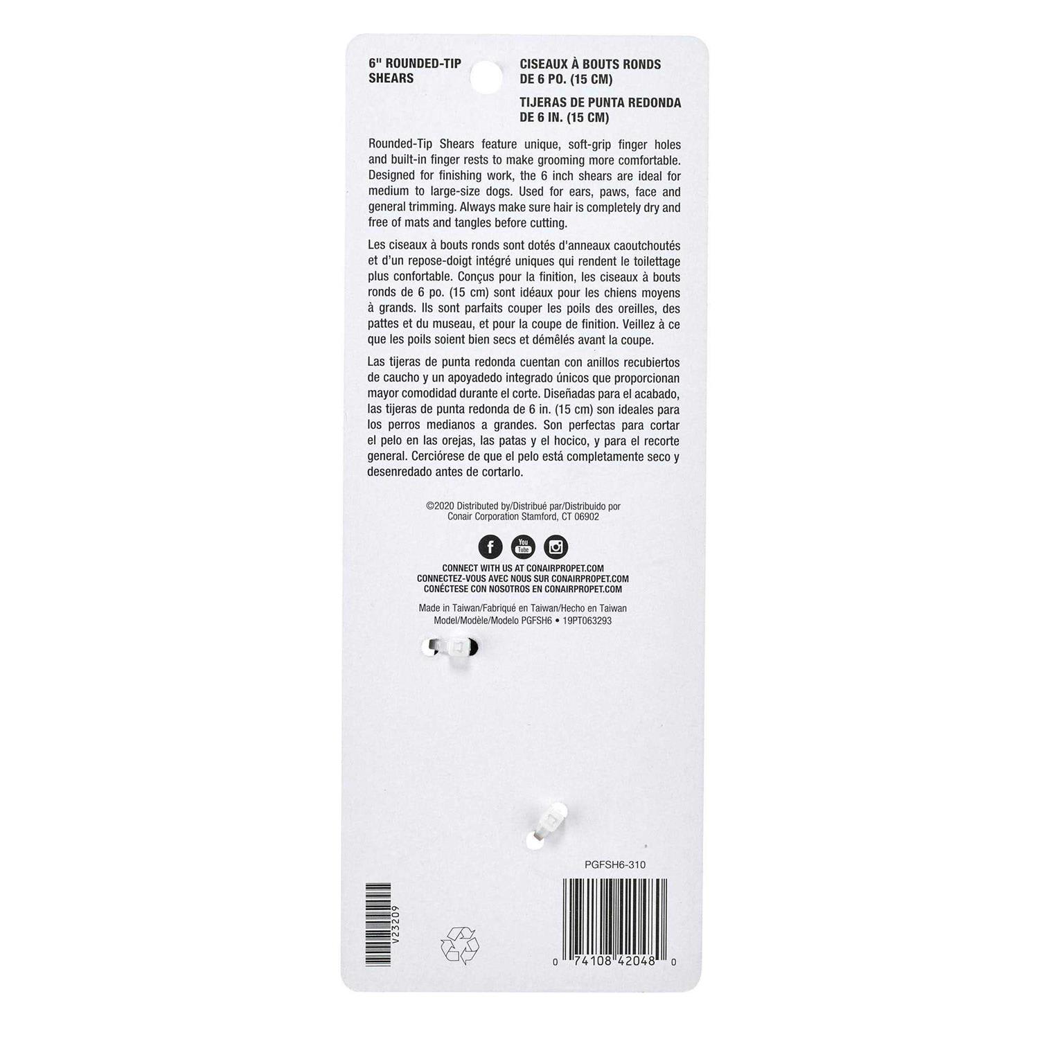 ConairPRO Dog Rounded-Tip Shears