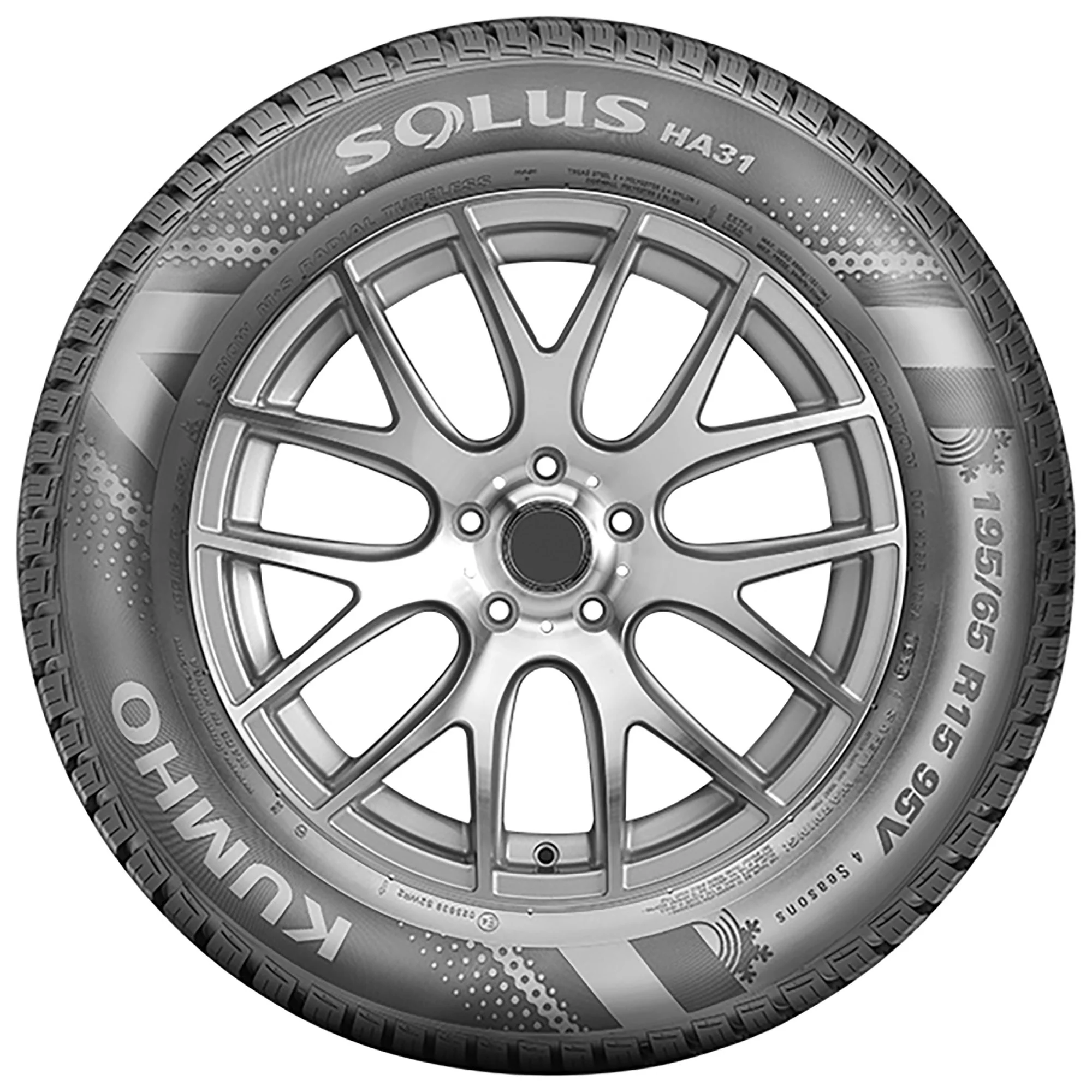 Kumho Solus HA31 All Weather 225/65R17 102V Passenger Tire