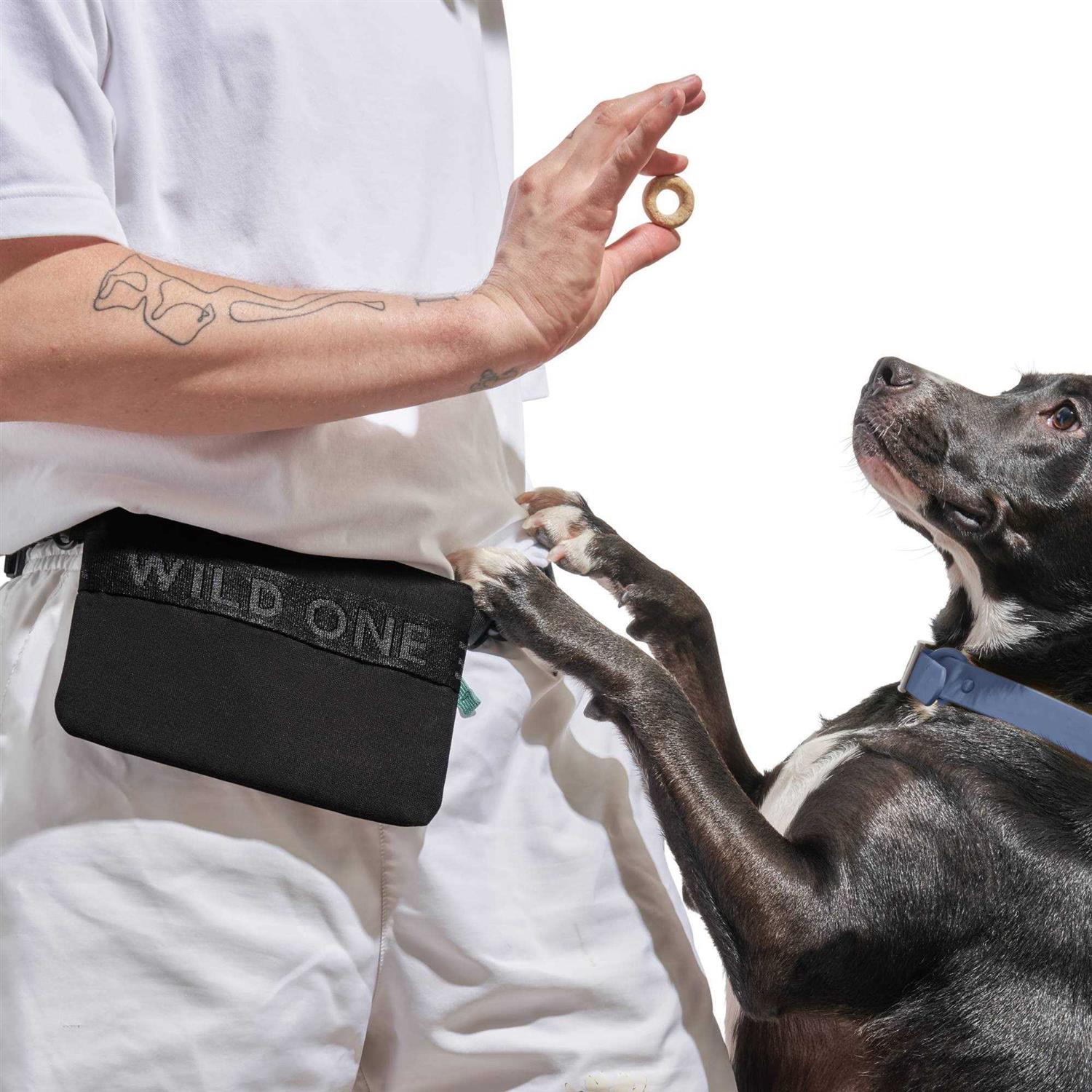 Wild One Cotton Dog Treat Pouch