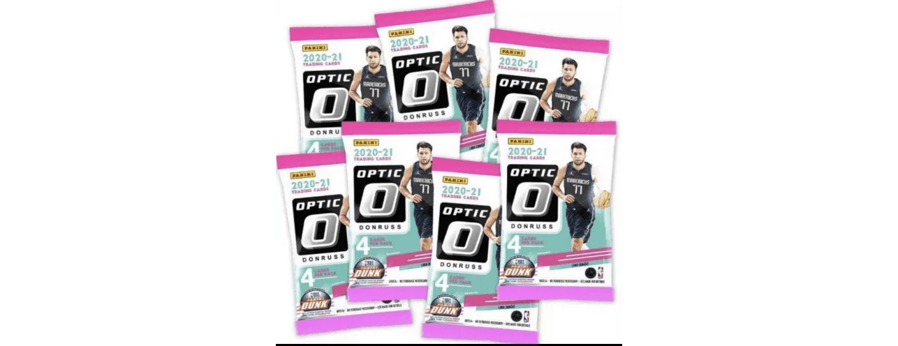 2020-21 NBA Donruss Optic Basketball Trading Cards - Blaster Box - 28 Cards!