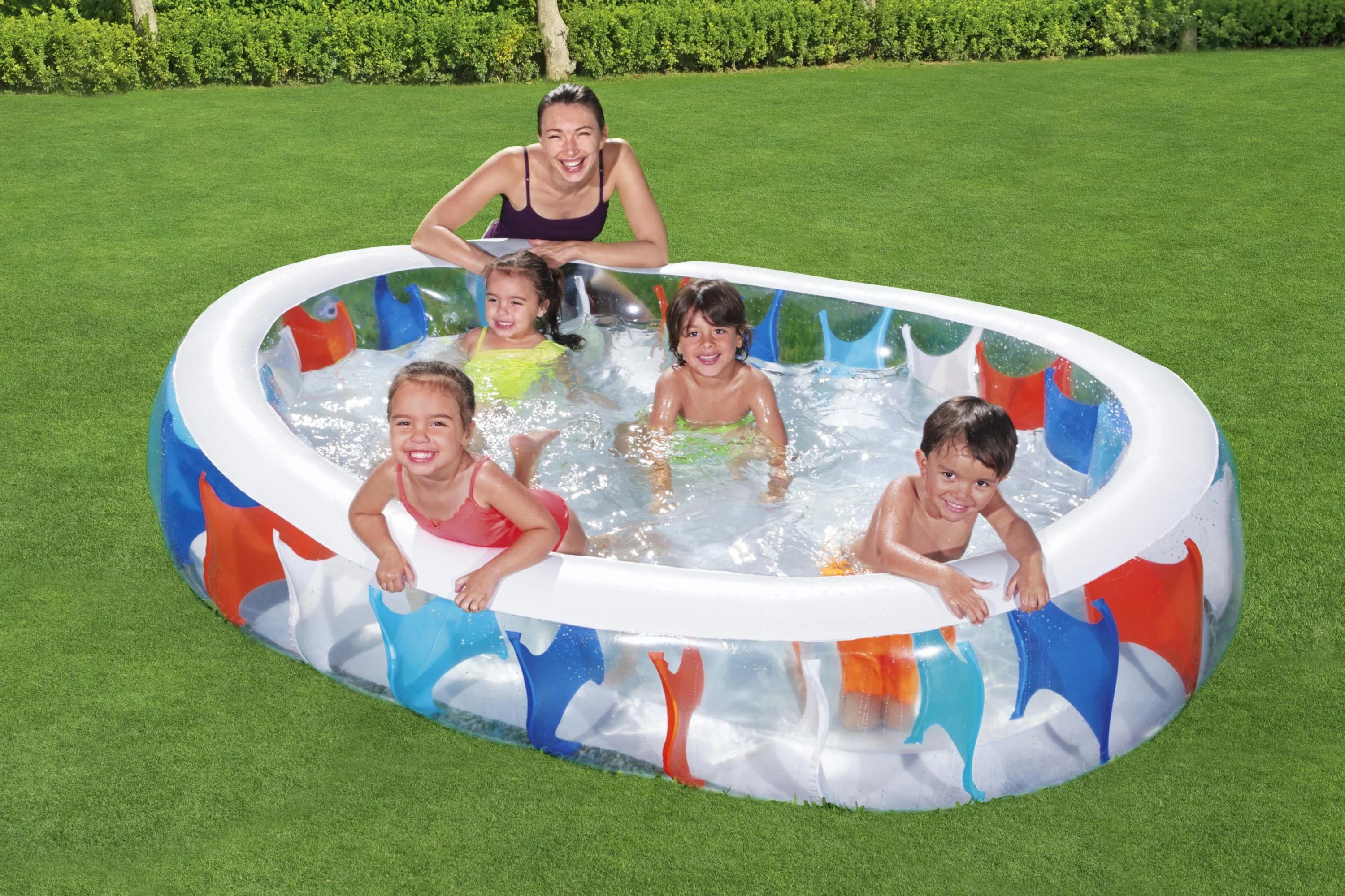 H2OGO! 7'6 x 60 x 20 Elliptic Inflatable Play Pool
