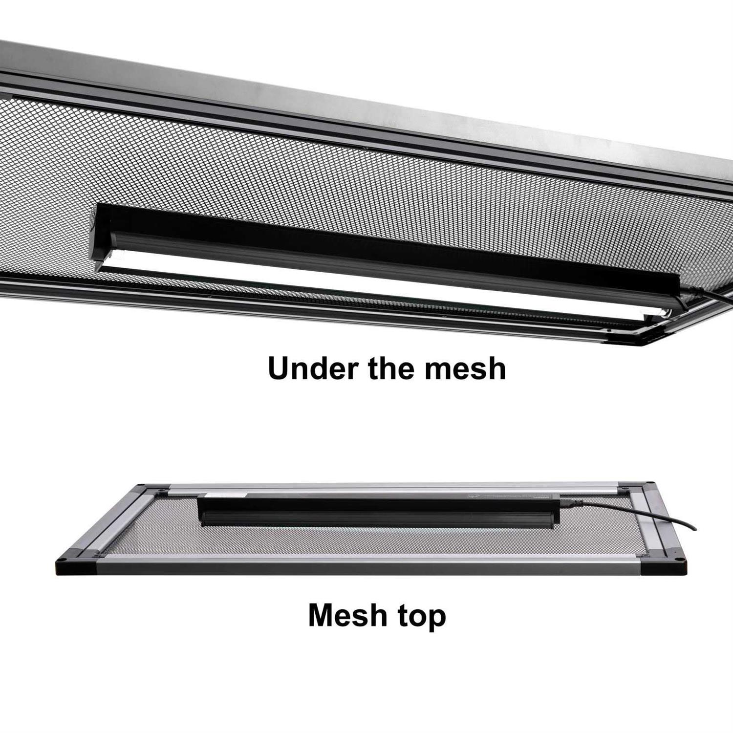 Giangarden T5 HO UVB Lighting Combo Kit, Reptile Light Fixture with UVB 10.0 Fluorescent Tube Ideal for tropical and deserts