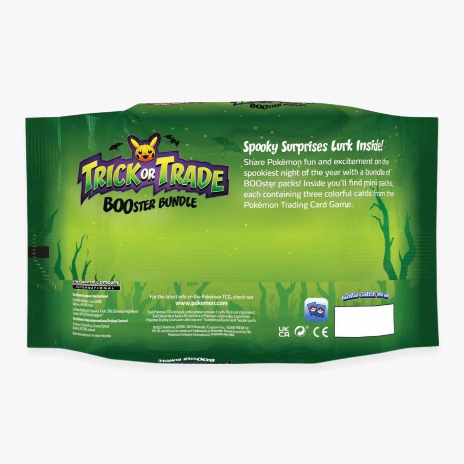Pokemon Trading Card Games 2023 Trick or Trade BOOster Bundle 50 Packs per Bundle