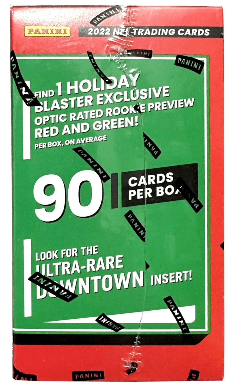 2022 Panini Donruss NFL Football Holiday Trading Cards Blaster Box