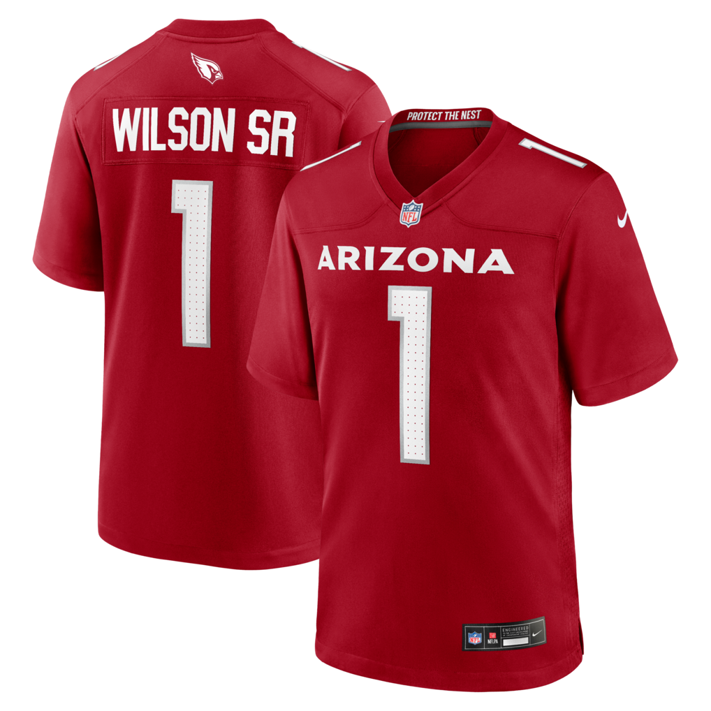 Men's Arizona Cardinals Mack Wilson Nike Cardinal Team Game Jersey