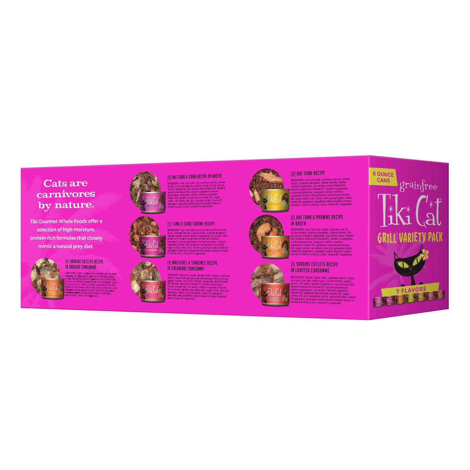 Tiki Cat Grill Variety Pack Wet Food