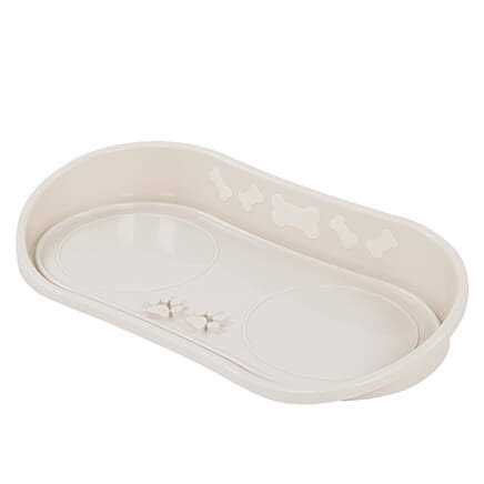 JOBAR Non-Skid Pet Bowl Tray