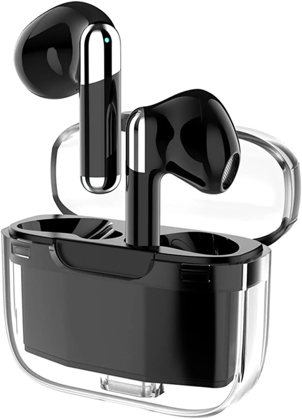 Smart Translation Earbuds, Two-Way Real-time Translator Earbuds 144 Languages with APP,True Wireless Bluetooth Translator Headphones with Charging Case for Business Travelling , Black - Curated Treasures Market