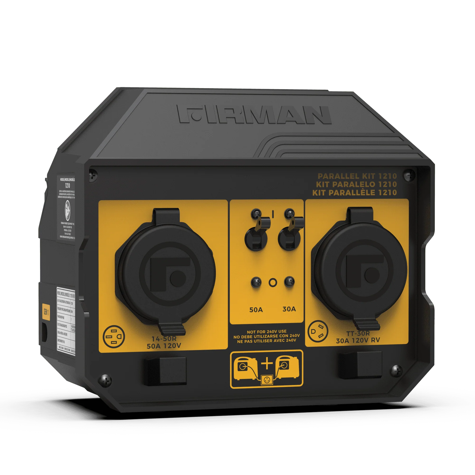 FIRMAN 1210 50A Portable Generator Parallel Kit