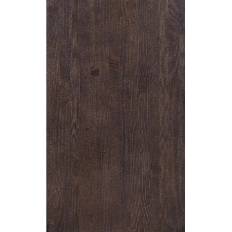 Progressive Furniture River Oaks Wood Drawer Dresser & Mirror In Saddle Brown