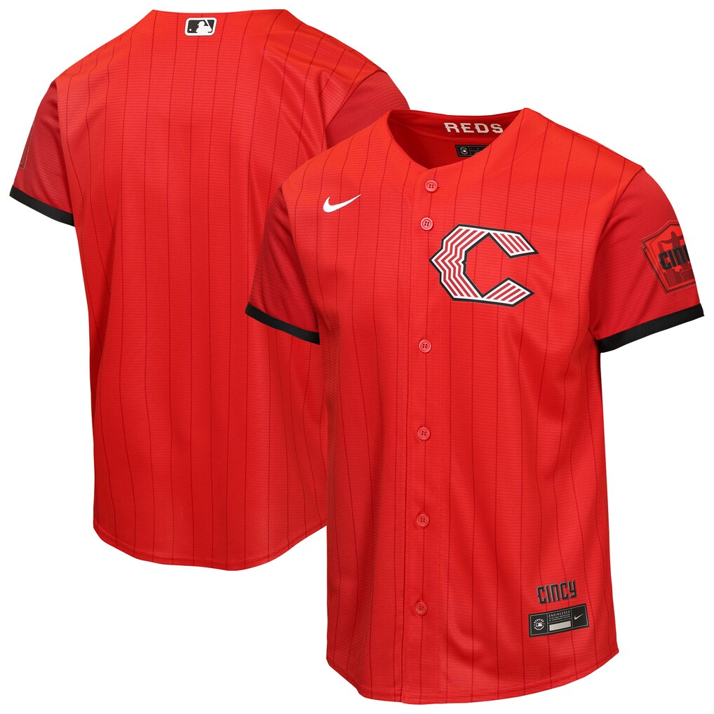 Youth Cincinnati Reds Nike Red 2026 City Connect Stadium Jersey