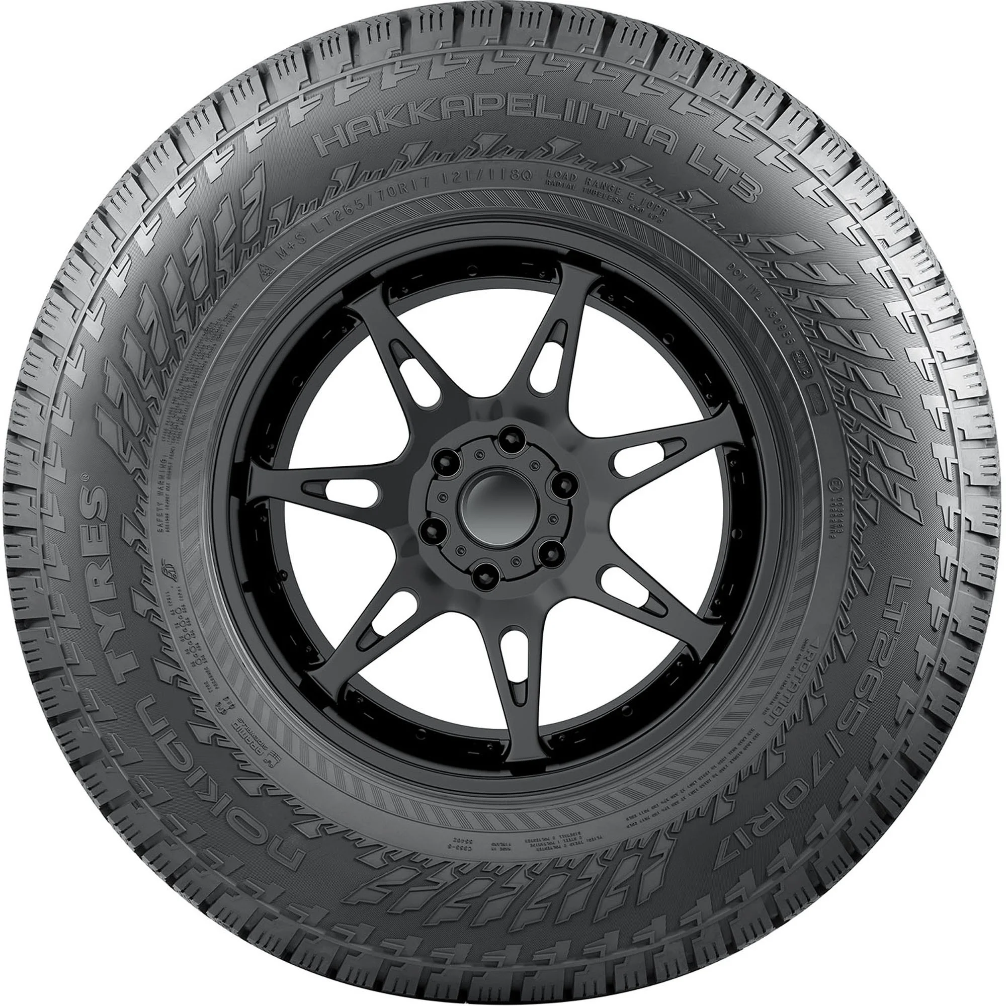 Nokian Hakkapeliitta LT 3 Studded Winter LT235/85R16 120/116Q E Light Truck Tire