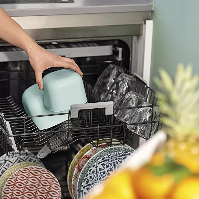 L STORE&MORE - Deep airtight fridge/freezer/microwave containers 2800cc Sage green