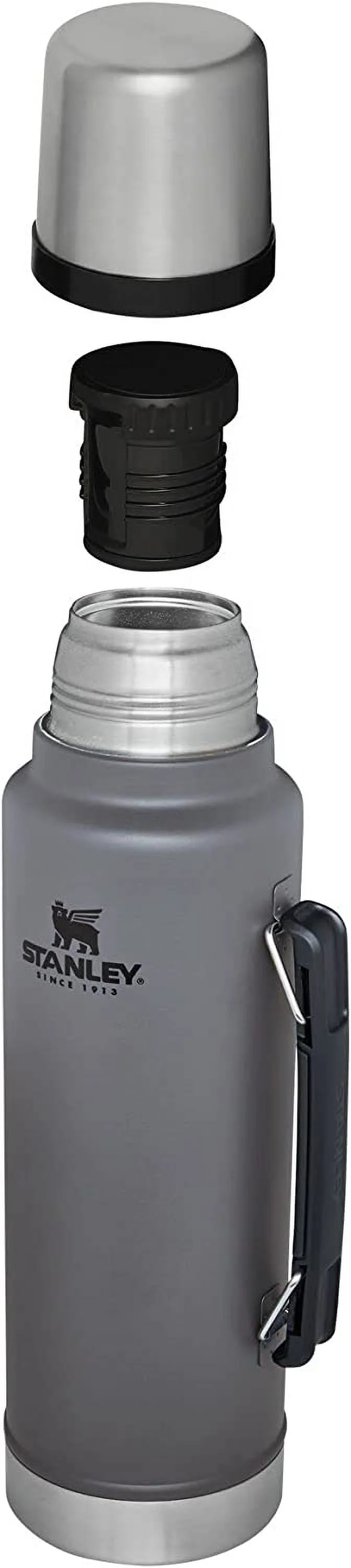 Stanley Legendary Classic 1.5 qt Charcoal BPA Free Insulated Bottle