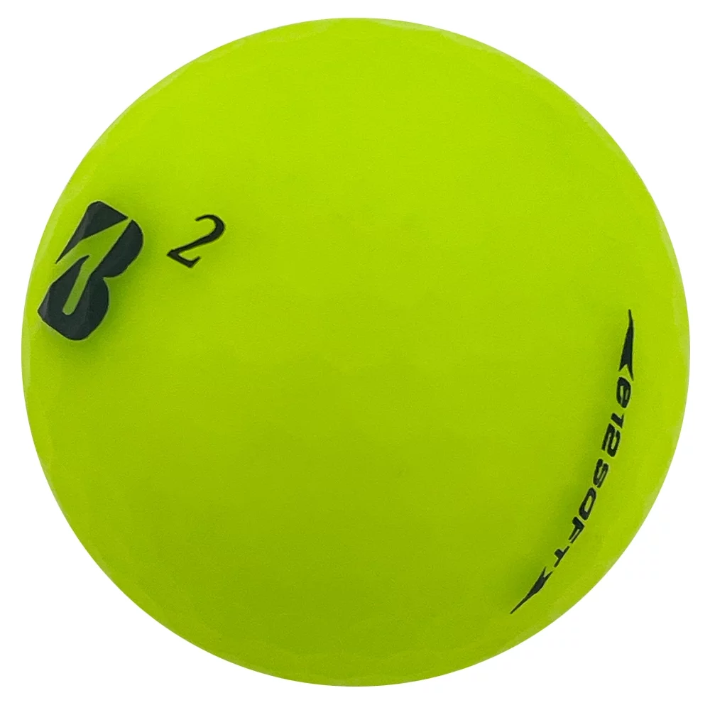 Pre-Owned 48 Bridgestone Matte Green 5A No Logo Recycled Golf Balls, by Mulligan Golf Balls - Curated Treasures Market