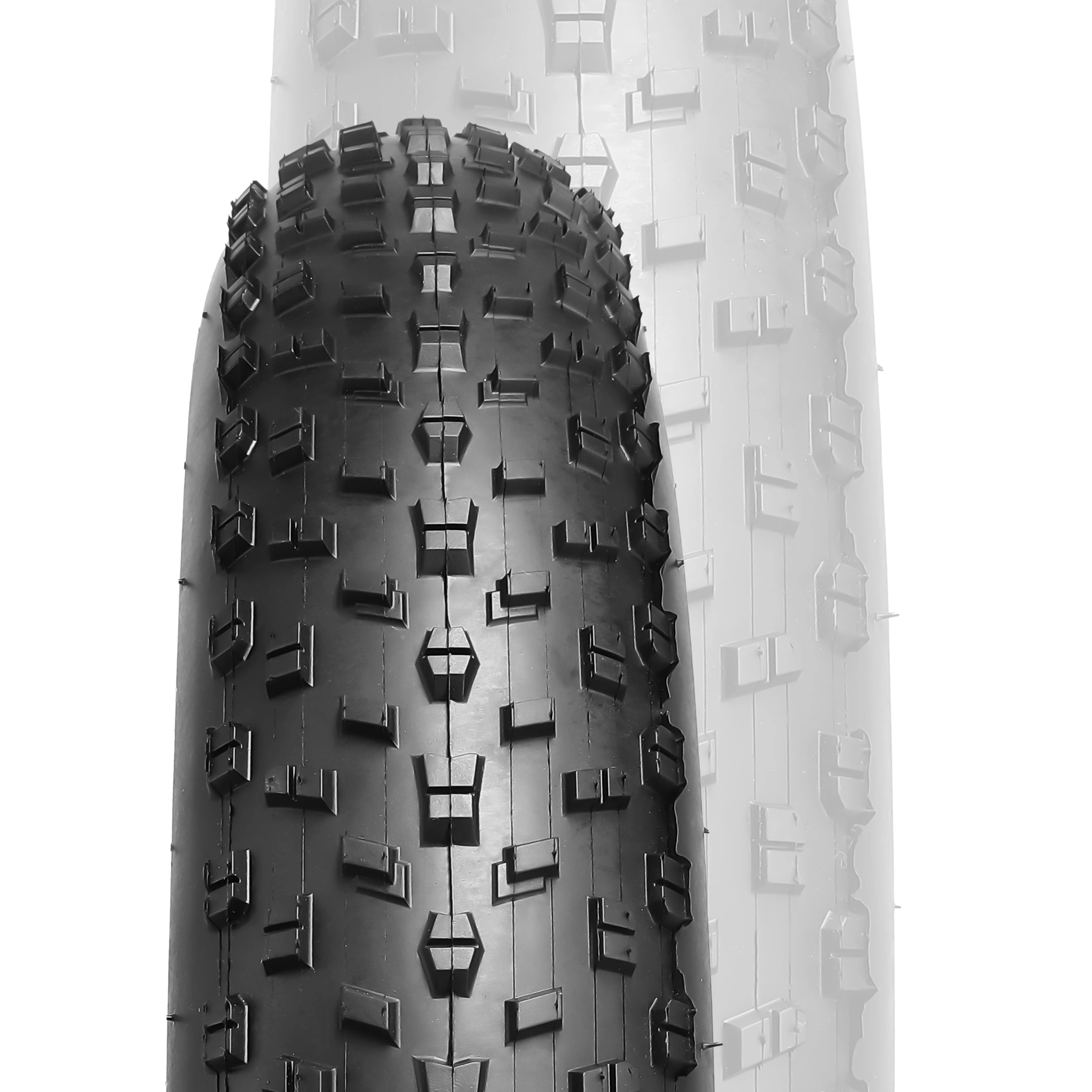 Hycline Fat Bike Tires Replacement Set: 20/26x4.0 Inch Puncture Resistant Folding Electric Bicycle Tires, All Terrain High-Density Bike Tires with Bike Tubes and Tire Levers - Curated Treasures Market