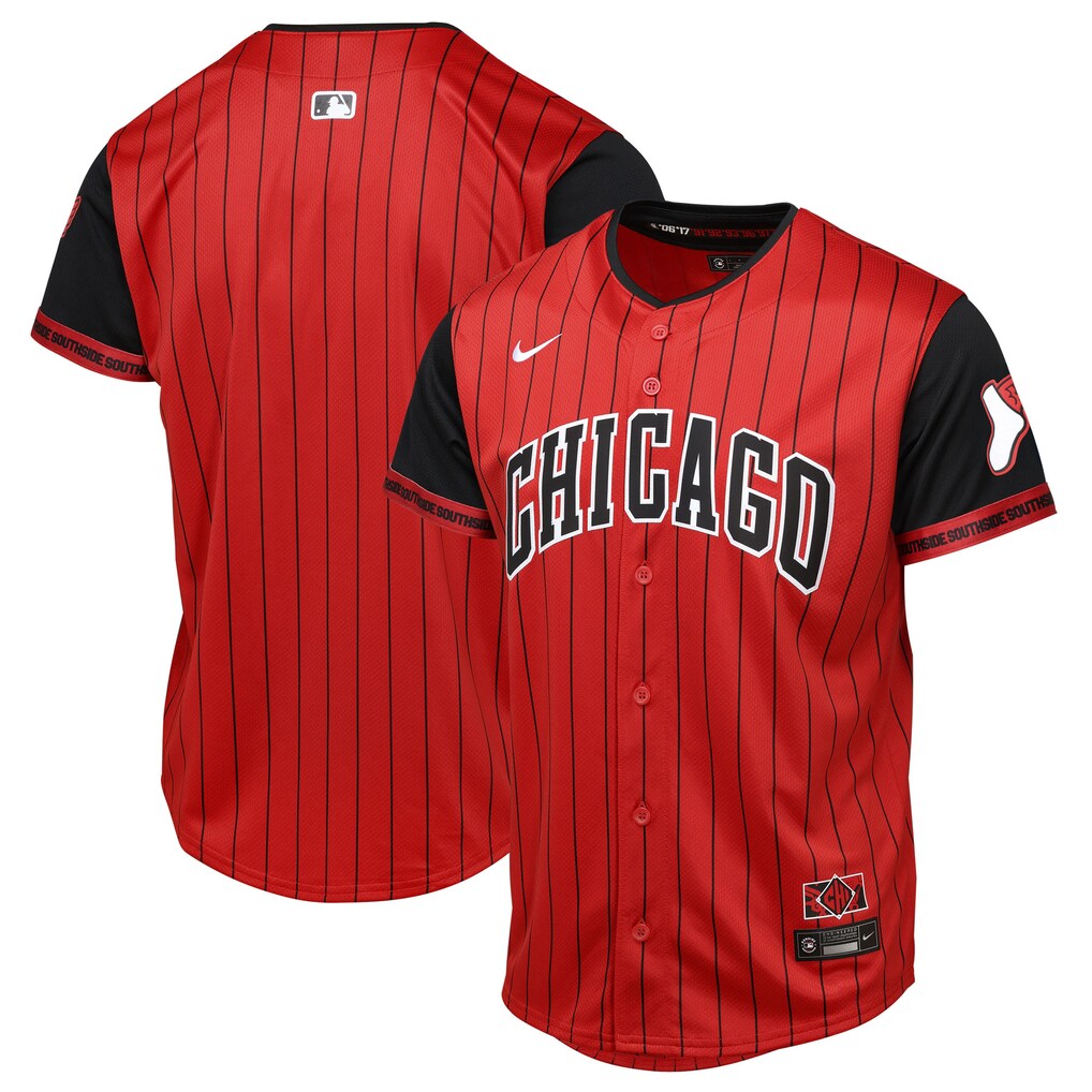 Youth Chicago White Sox   Red/Black 2025 City Connect Limited Jersey