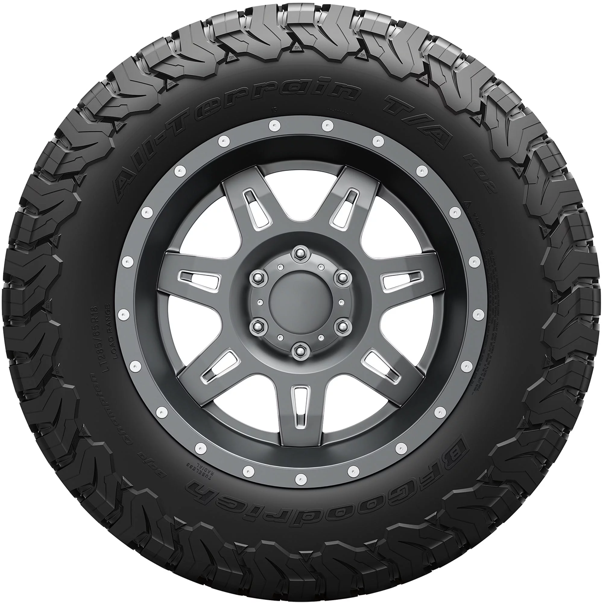 BFGoodrich All-Terrain T/A KO2 All Terrain LT285/65R18 125R E Light Truck Tire